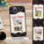 Cute Upload Pet Photo Gift, Dog Cat Mom Pawprint Personalized Phone Case phonecasecustom.com