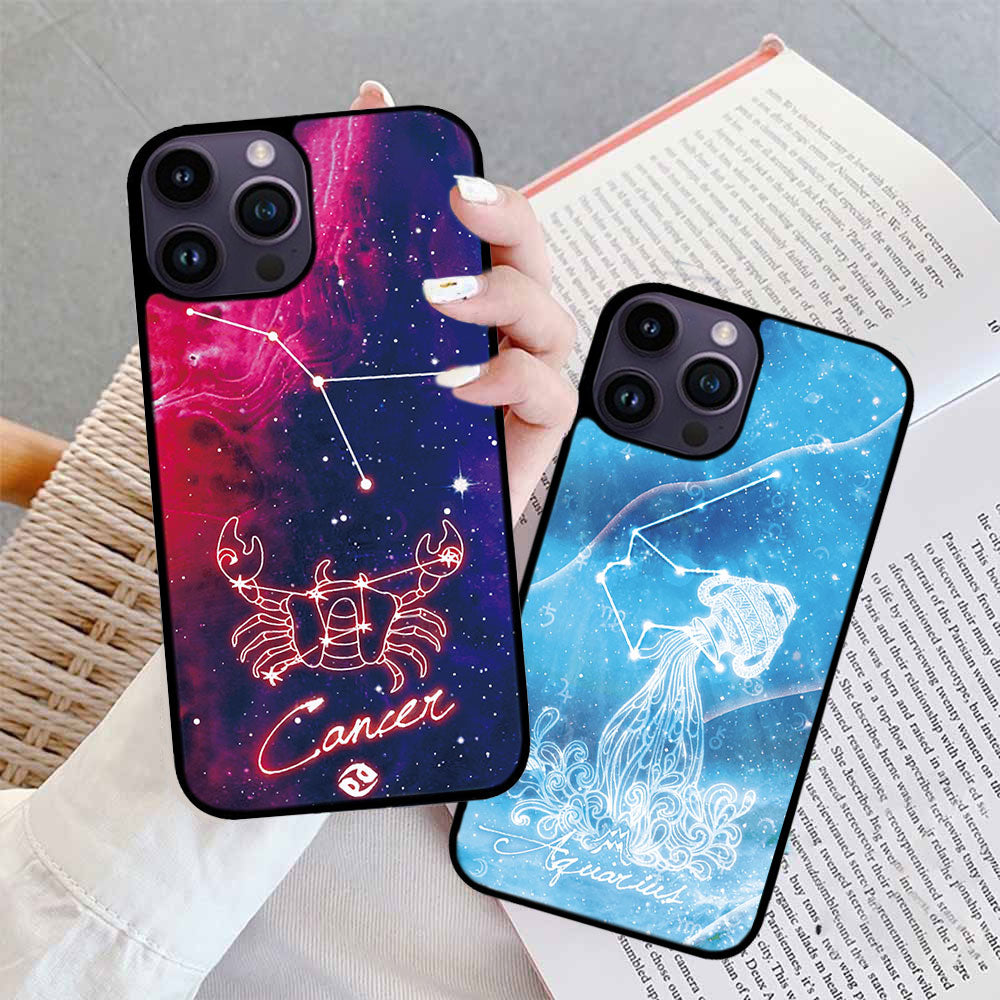 12 Astrology Zodiac Signs Lucky - Custom Your Name on Phone case-230704