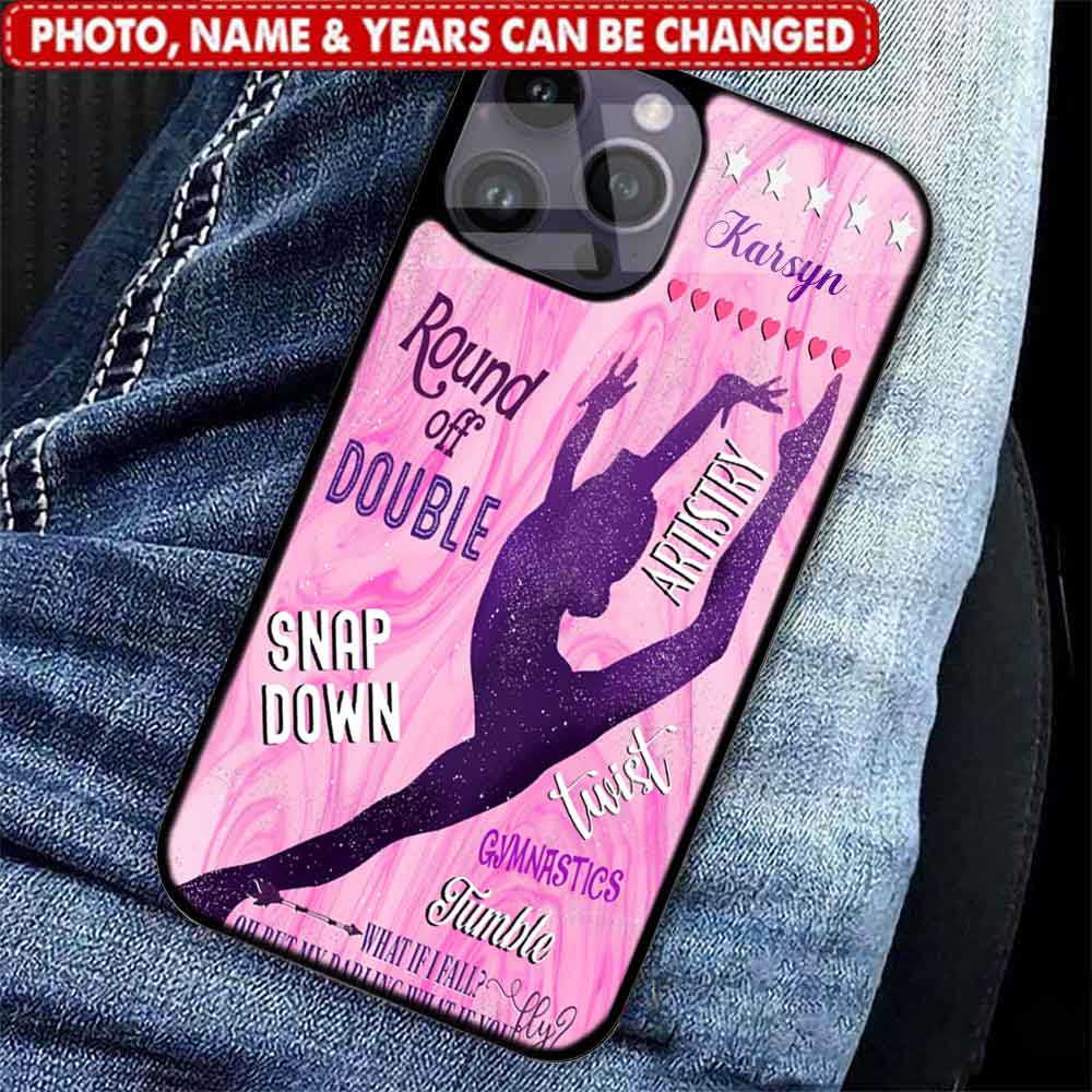 Gymnastics , ballet Girl, Custom Name - Gift for you, mother, friend, crush - Custom phone case