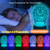 3D Illusion Lamp Zodiac Cancer Sign02 with Remote Control Desk Visual Lamp 16 Changeable Colors Birthday Gifts Night Lights for you, for friend, for Kids Home Décor