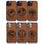 Engrave Horoscope 12 Lucky Zodiacs Signs According to Leather Phone Cases engraved your names on demand