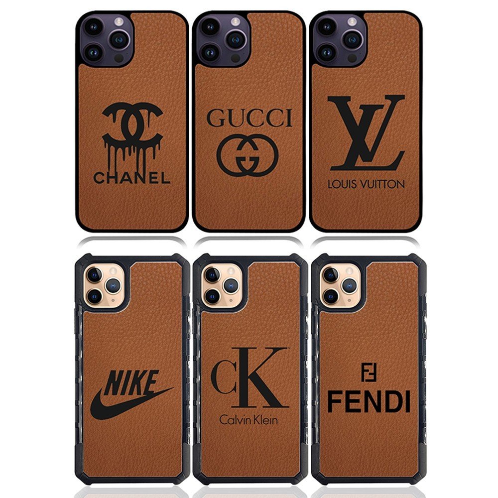 Engrave Logo Famous Fashion - Phone Cases engraved your names on demand